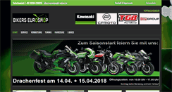 Desktop Screenshot of bikers-euroshop.de